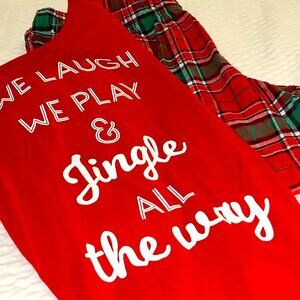 Jammies for Families Christmas Flannel PJ Set size Medium NWOT